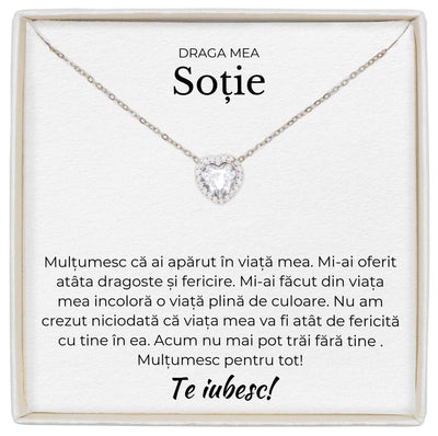 Colier Forever Yours - Pentru Soție - Mulțumesc