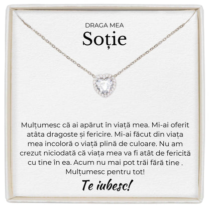 Colier Forever Yours - Pentru Soție - Mulțumesc
