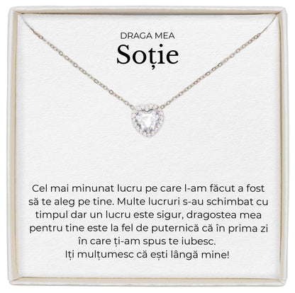 Colier Forever Yours - Pentru Soție - Cel Mai Minunat Lucru