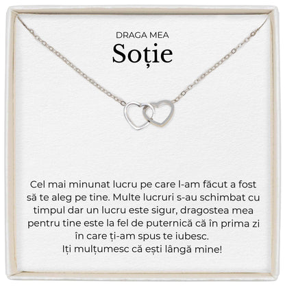 Colier Soulmate Spark - Pentru Soție - Cel Mai Minunat Lucru