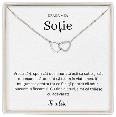 Colier Soulmate Spark cadou pentru soție