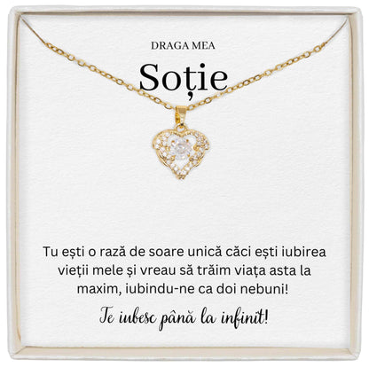 Colier True Love  - Pentru Soție - Ești O Rază