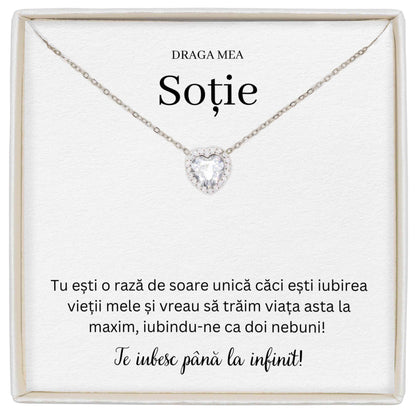 Colier Forever Yours - Pentru Soție - Ești O Rază