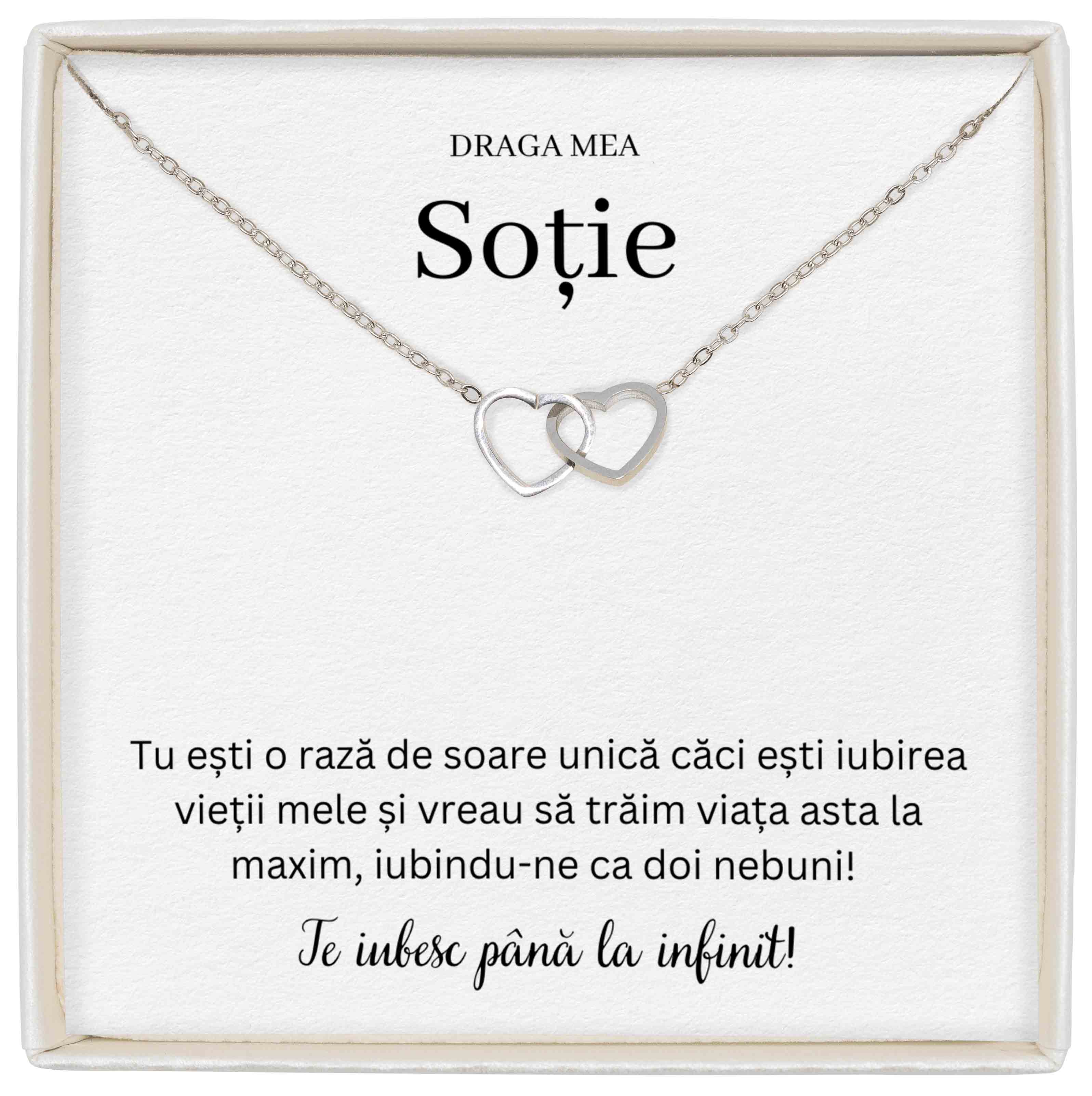 Colier Soulmate Spark - Pentru Soție - Ești O Rază