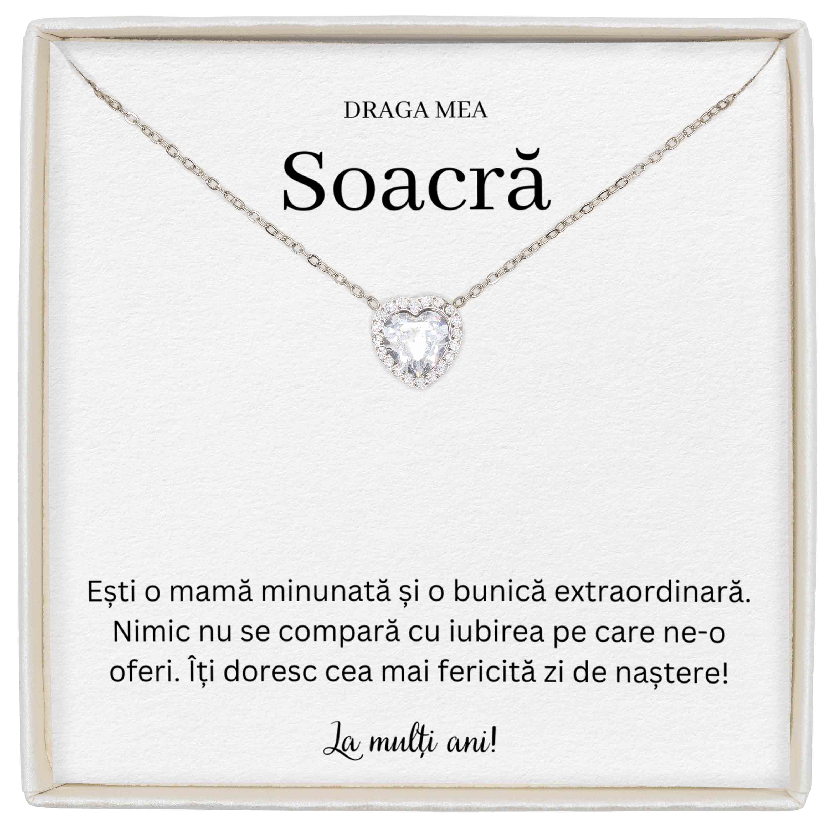 Colier Forever Yours - Pentru Soacră - O Mamă Minunată