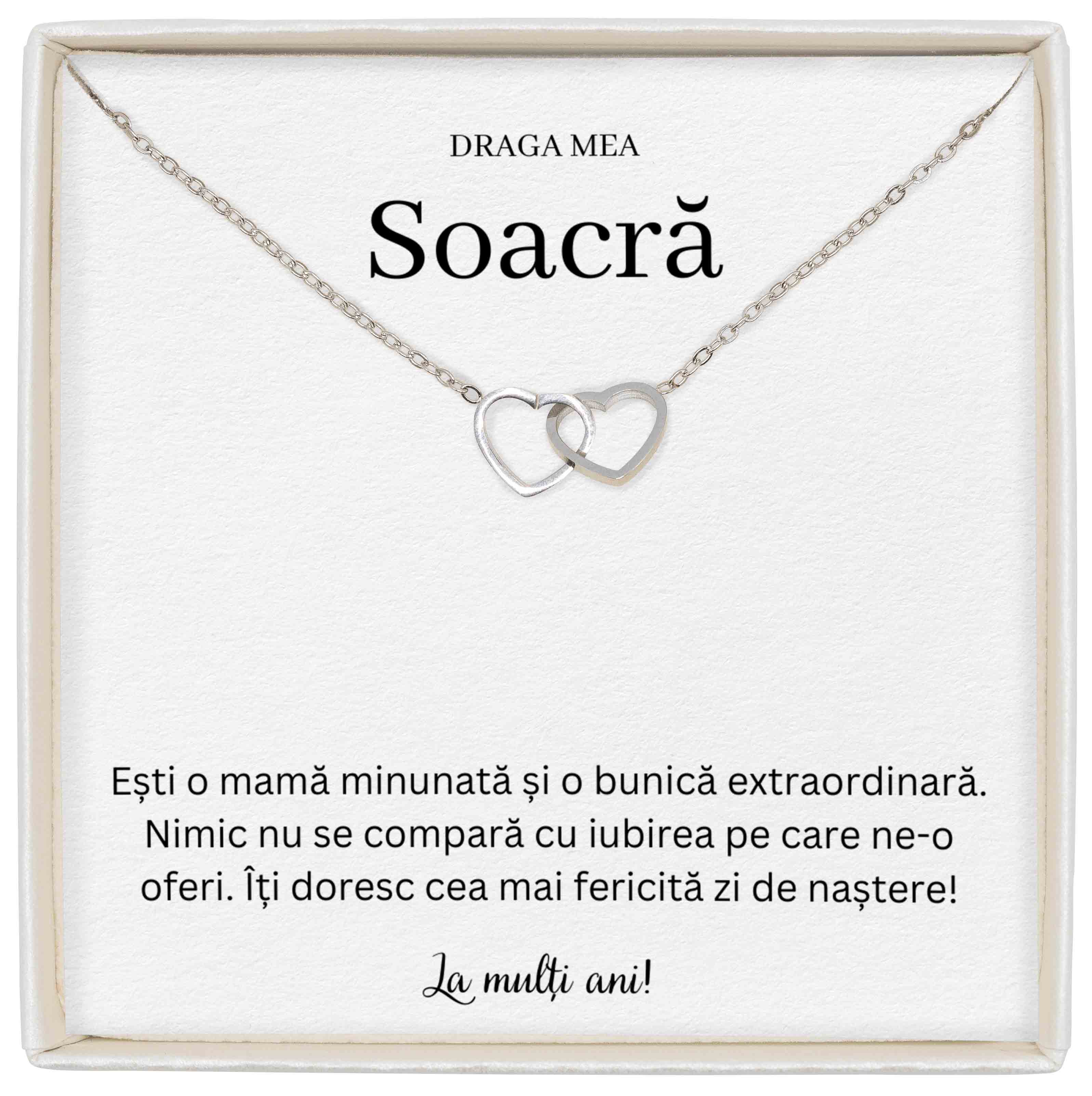 Colier Soulmate Spark - Pentru Soacră - O Mamă Minunată