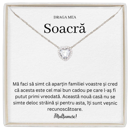 Colier Forever Yours - Pentru Soacră - Aparțin Familiei
