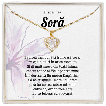 Colier True Love - Pentru Soră - Cea Mai Bună