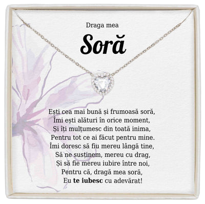 Colier Forever Yours - Pentru Soră - Cea Mai Bună