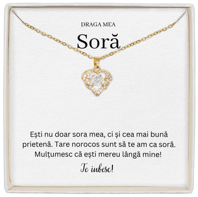 Colier True Love cadou pentru soră