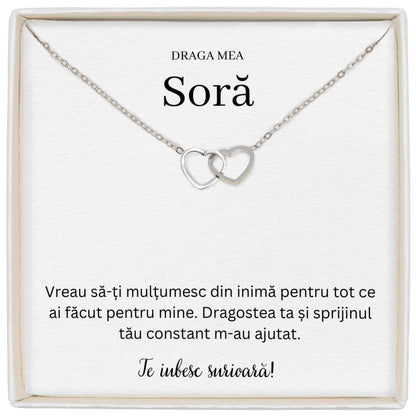 Colier Soulmate Spark - Pentru Soră - Sprijinul Tău