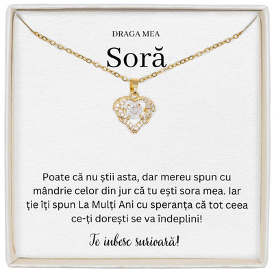Colier True Love cadou pentru soră