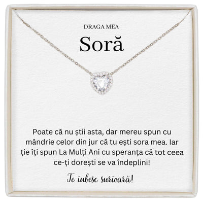 Colier Forever Yours cadou pentru soră